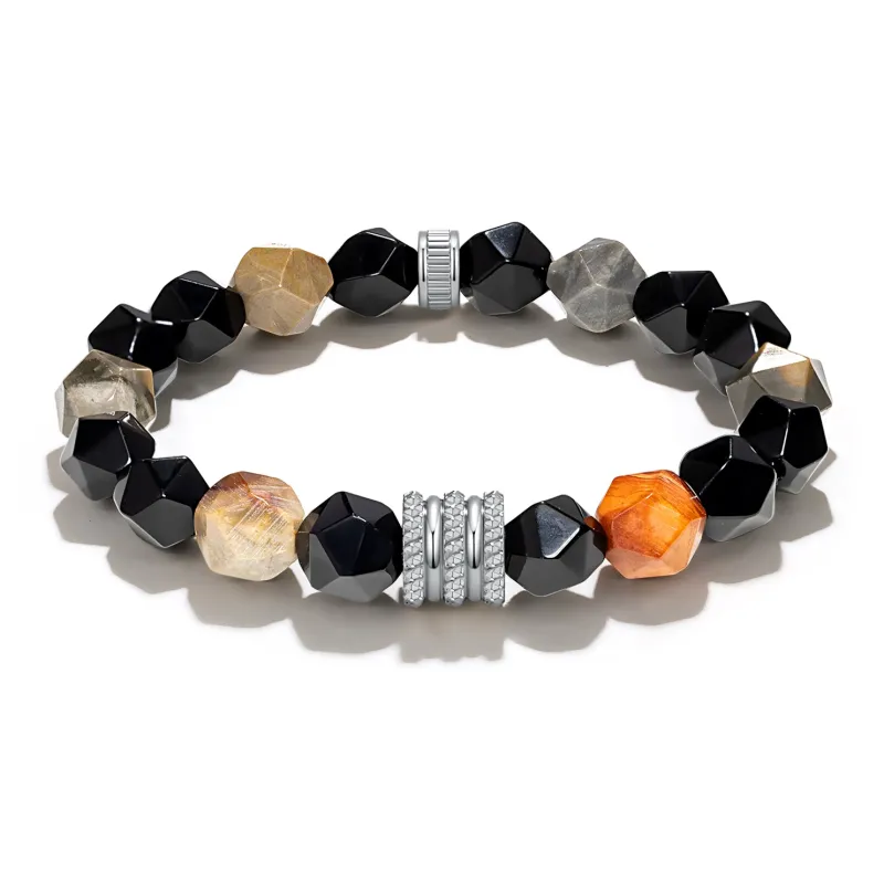 VOEX Map Stone Jade Bracelets Unisex-4