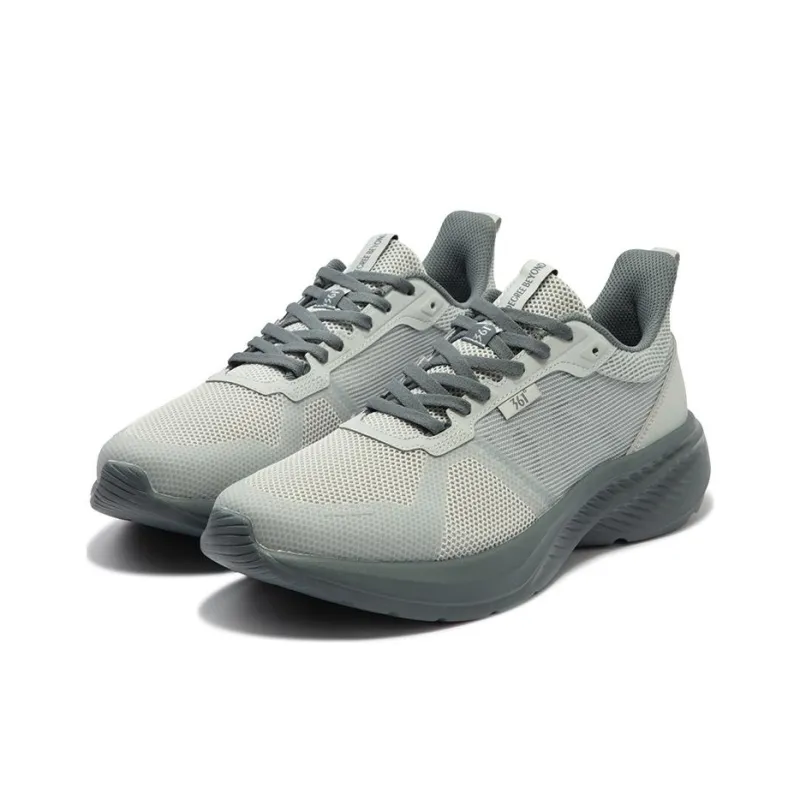 361° Abrasion Resistant, Breathable, Lightweight Low Top Casual Running Shoes Men's Gray-2