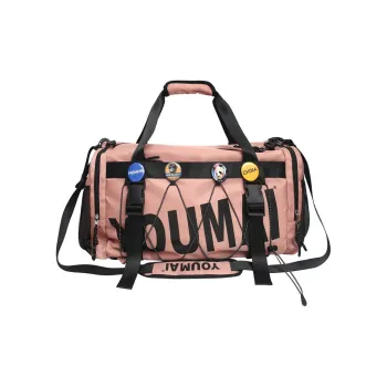 Alcohol Dragon Nylon Fabric Travel Bag Unisex Black/Turquoise/Army Green/Yellow/Pink/Khaki