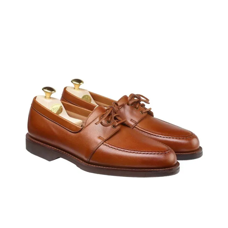 CROCKETT & JONES Falmouth Casual Shoes Men's Dark Brown-2