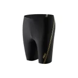 Single Pack-Black Gold Swimming Shorts