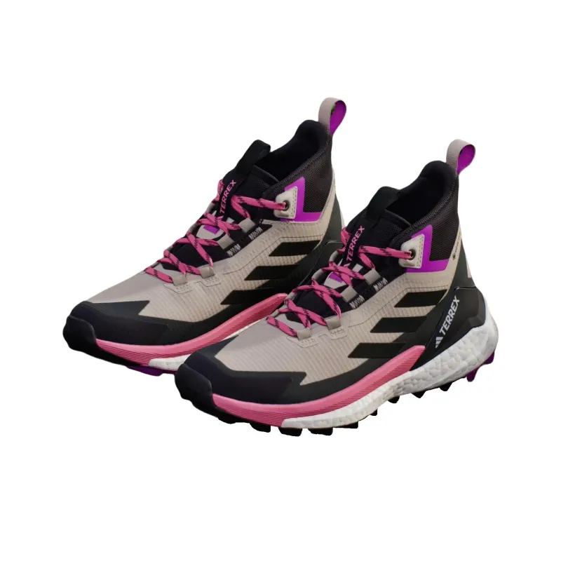 Adidas Terrex Free Hiker 2.0 Gore Tex Wonder Beige Pink Fusion Aurora Black Women's-2