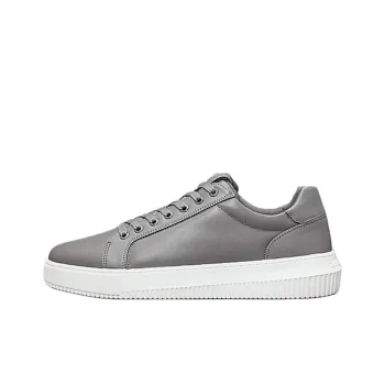 CKJ CALVIN KLEIN JEANS Low-Top Skateboard Shoes Men's Charcoal Gray