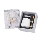 White, Big Belly Water Bottle, Gift Box Set
