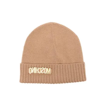 MOSCHINO Logo lettering Beanie