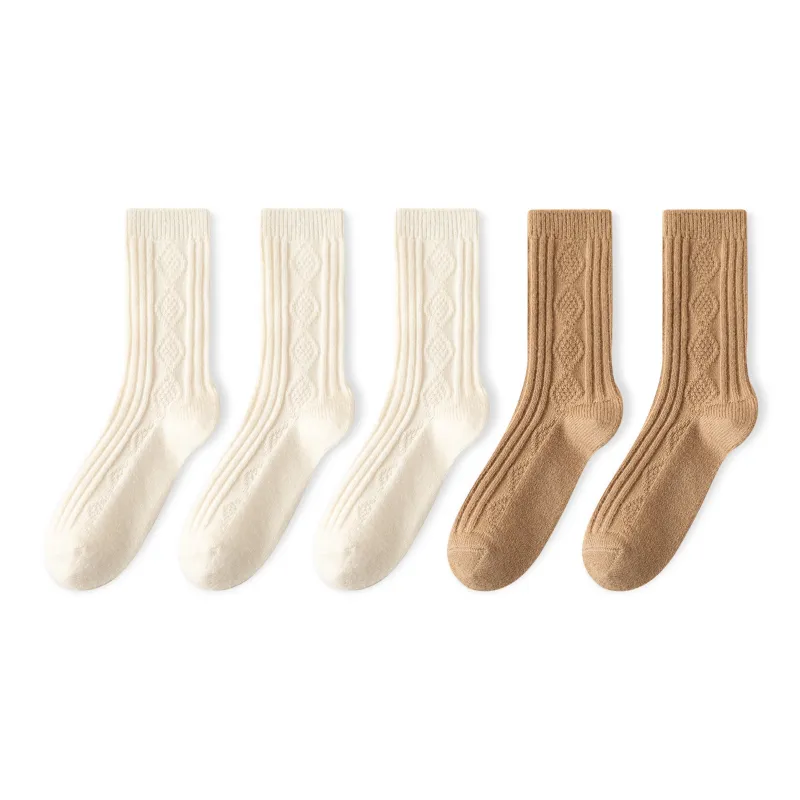 MIIOW Fruit Printing Series Mid Calf Socks Unisex Combo Set-18