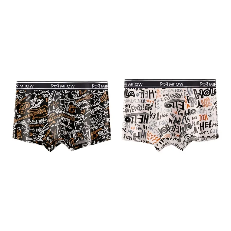 MIIOW Trend Party Series Underpants Men's Combo Set-49