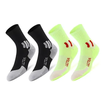 MUSCLESWING Mid Calf Socks Men's 4 Pack