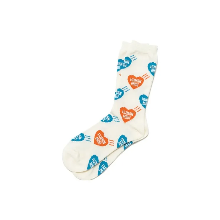 HUMAN MADE Unisex Knee high Socks-3
