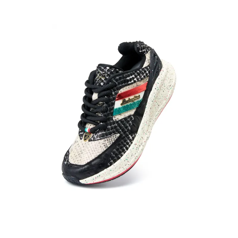 Automobili Lamborghini x VOBA Low Top Couple's Chunky Sneakers Running Shoes Unisex Exclusive Custom Shoe Box-20