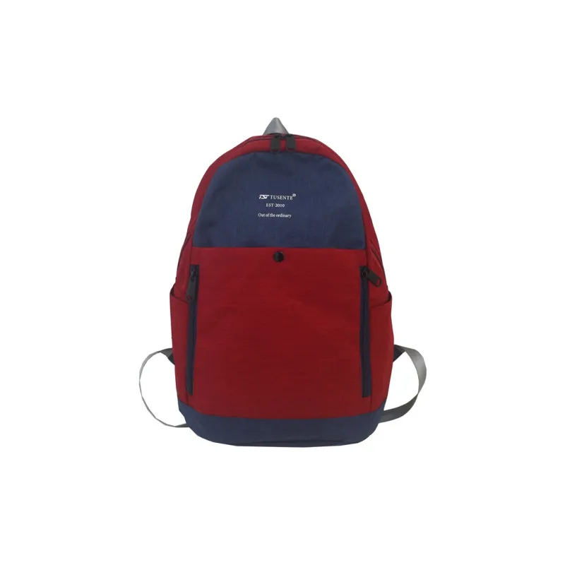 Tong Tong Rabbit Oxford Backpack Regular Unisex Black/Gray/Yellow/Red-6