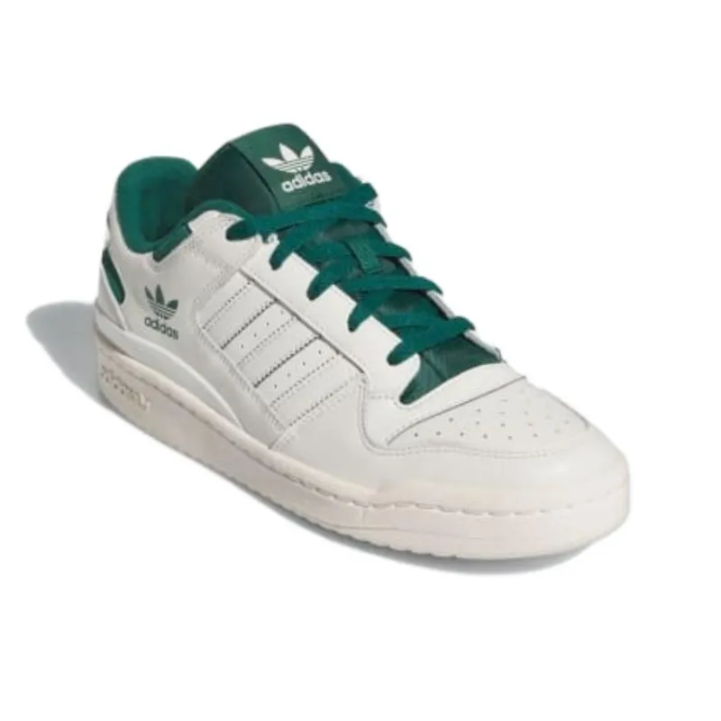Adidas Forum Low Cl Cloud White Collegiate Green Cream White-2