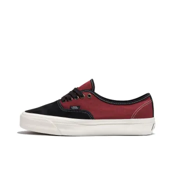 Vans Thermal Slip Resistant And Abrasion Resistant Low Top Skateboard Shoes Men's Dark Red