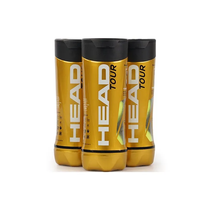 HEAD TOUR XT Tennis Balls Cotton, Wool, Nylon Training Ball Training 6.5cm Yellow-0