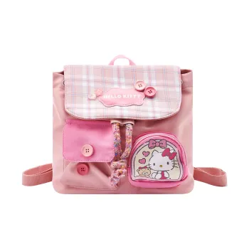 Sanrio Hello Kitty Polyester Backpack Women's Pink