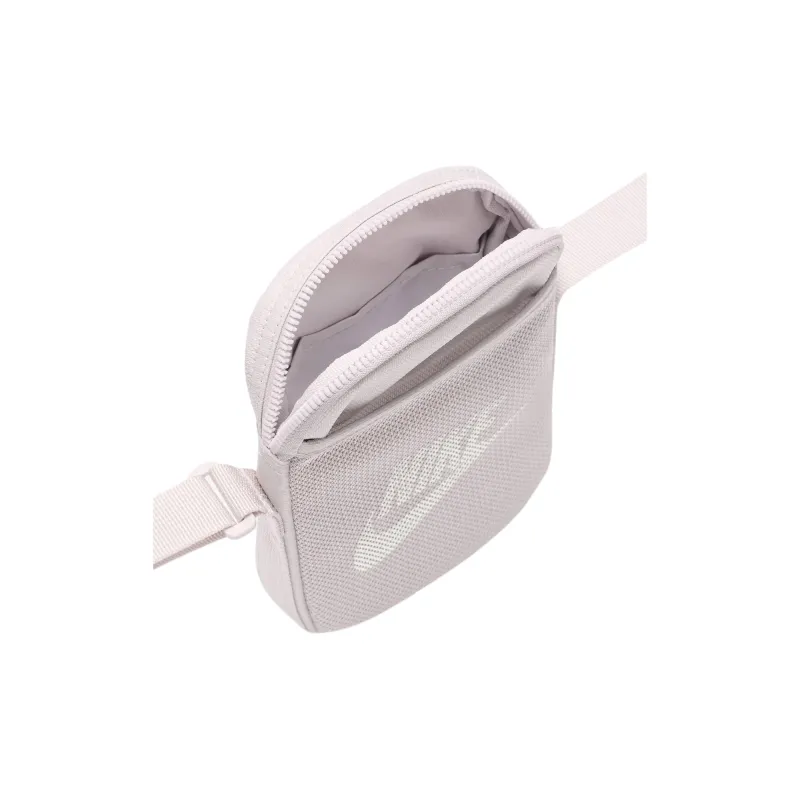 Nike Heritage Nylon Shoulder Bag, Crossbody Bag Trumpets Unisex Platinum Purple & Peak White-3