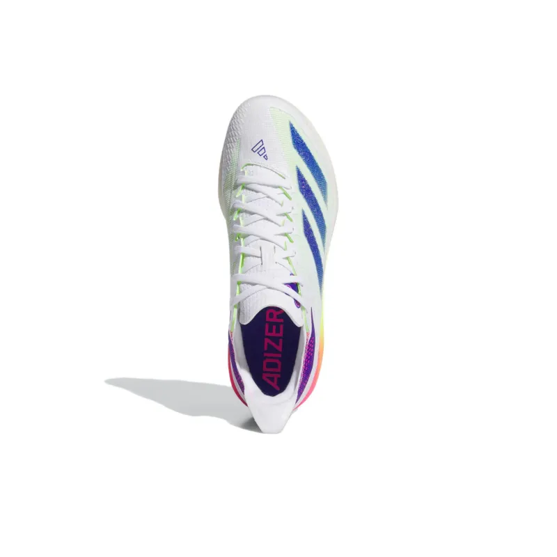 Adidas Adizero Electric+ Warp Speed Cloud White Lucid Blue Lucid Pink-3