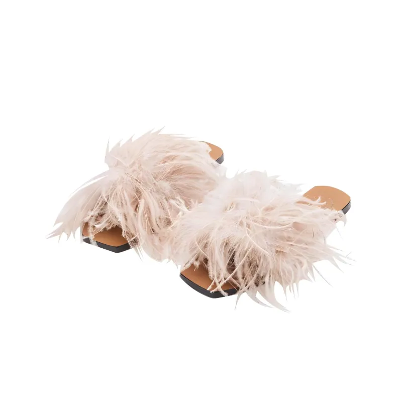 ATP Atelier Slip-Resistant Slide Slippers Women's Beige-2