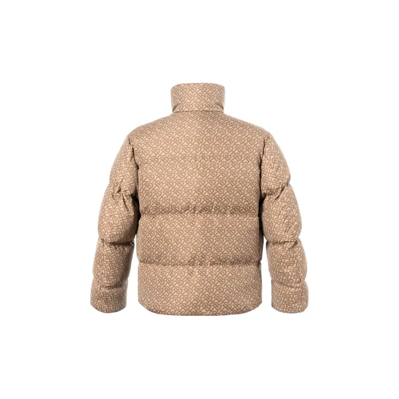 Burberry Monogram Motif Jacquard Puffer Jacket-1