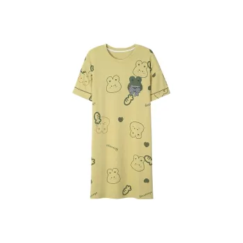 MIIOW Cool One Summer Series Nightgown Women's Cute Bunny