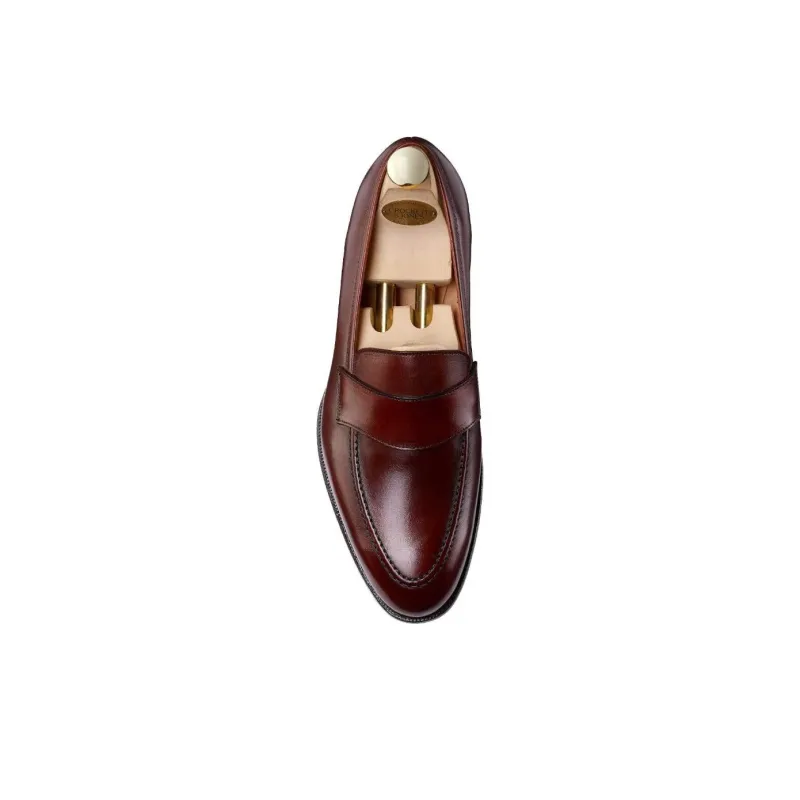 CROCKETT & JONES Harcourt Loafers Men's Dark Brown-3