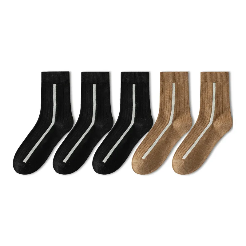 MIIOW Fruit Printing Series Mid Calf Socks Men's Combo Set-42