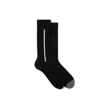 HUGO BOSS Knee High Socks Men's Black