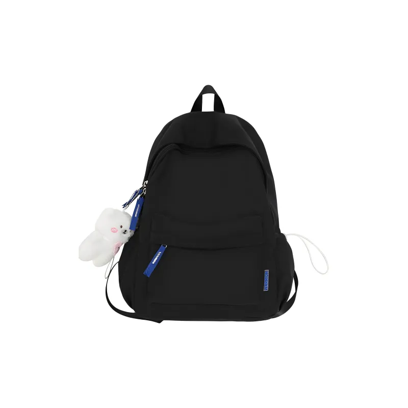 Warrior Nylon Backpack Medium Size Women's White/Black-6