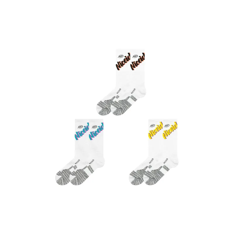 NICEID Basketball Socks Unisex 3 Pack-12