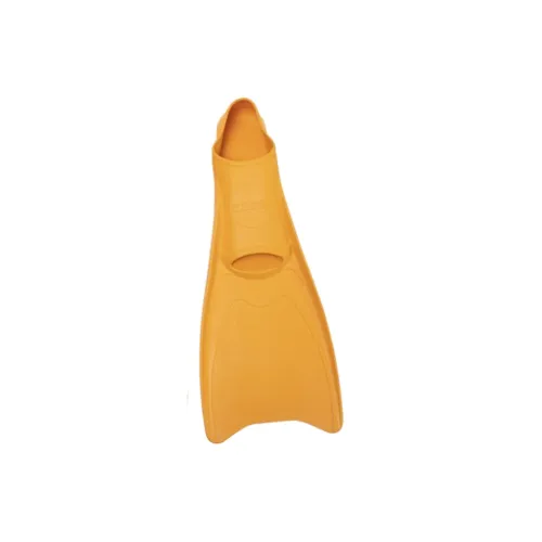 ZOKE Diving Flippers Rubber Professional Training Men's And Kids' Freestyle Swimwear Orange