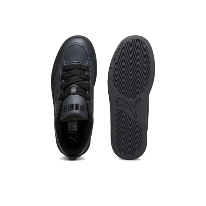 PUMA Anti Slip Wear Resistant Low Top Skateboard Shoes Unisex Black-3