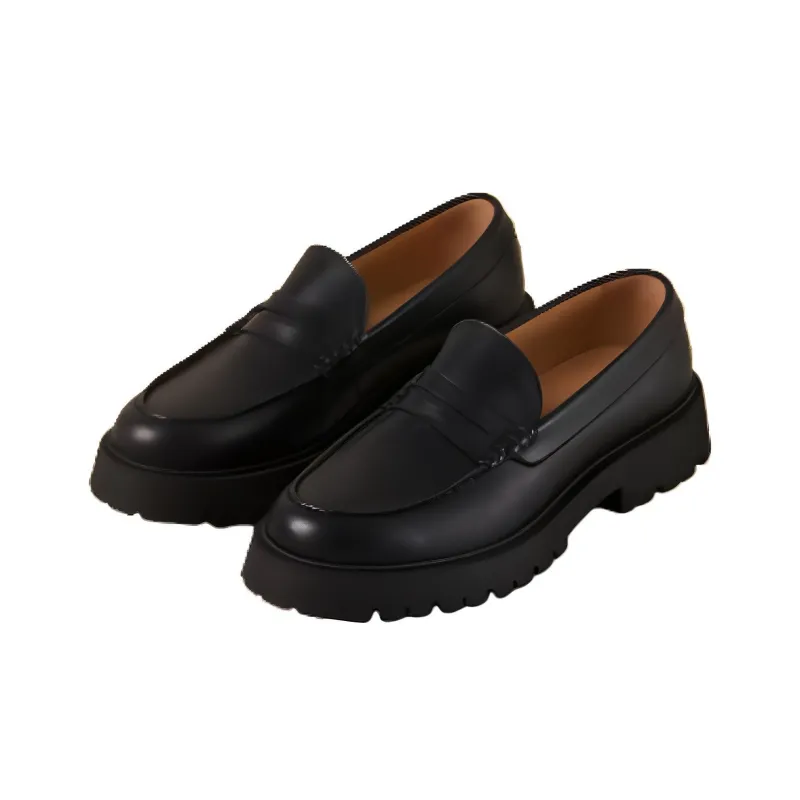 ALOHAS Loafers Women's Black-1