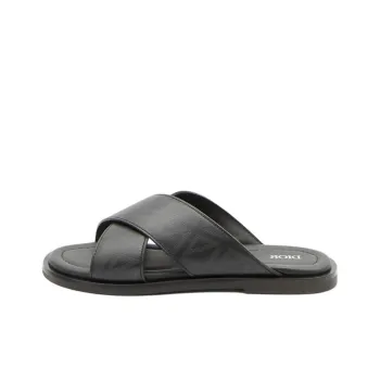 DIOR Slide Slippers Men's Black