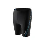 Single Pack-Black Blue Swimming Shorts