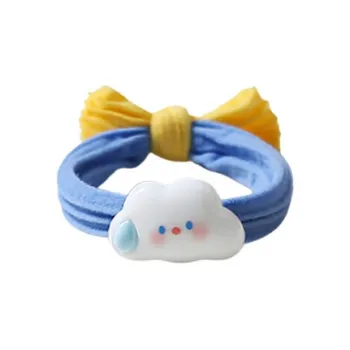 QUIET LOVE Resin Fabric Hair Tie Women's