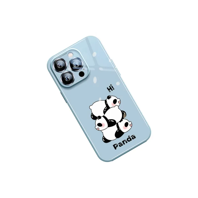 Sen Dog Glass Material Tide Brand Phone Cases Suitable For Apple 15Promax/Pro/Plus/14/13/12-4