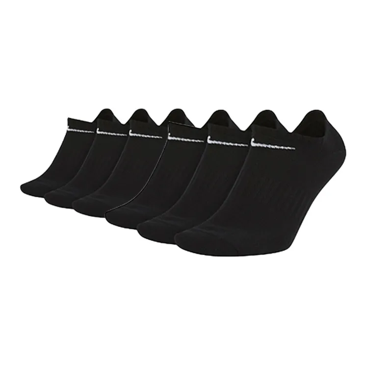 Nike Ankle Socks Unisex Combo Set 3 Pack Black-2