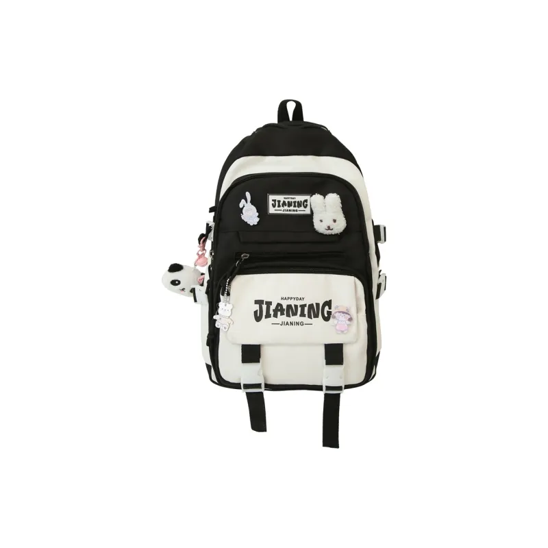 Deli Bear Nylon Backpack Regular Unisex Multicolor-2