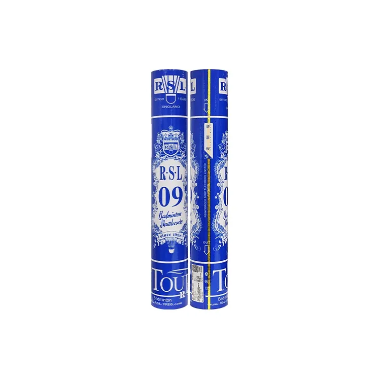 RSL 12 Pack Duck Feather Humped Duck Feather Competition Training Ball Shuttlecocks-6