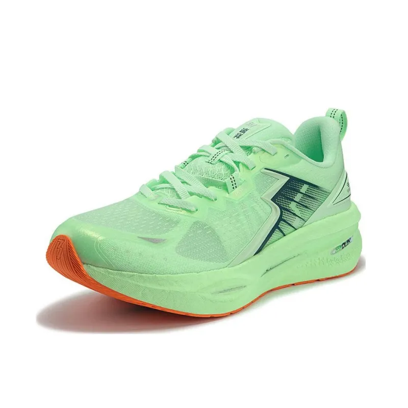 361° Float Anti Slip Wear Resistant Low Top Casual Running Shoes Men's Ice Emerald Green Numbers Teal-1