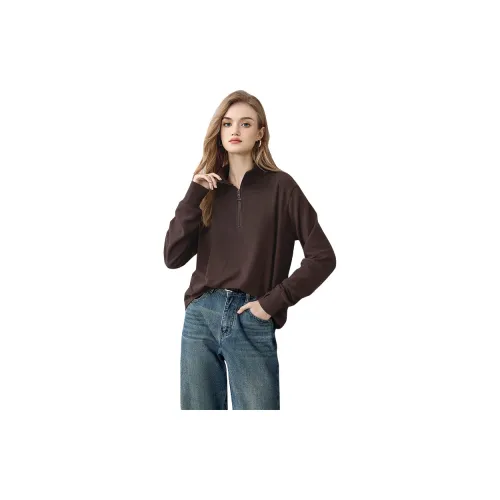 TOUCH T-Shirts Women's Dark Coffee