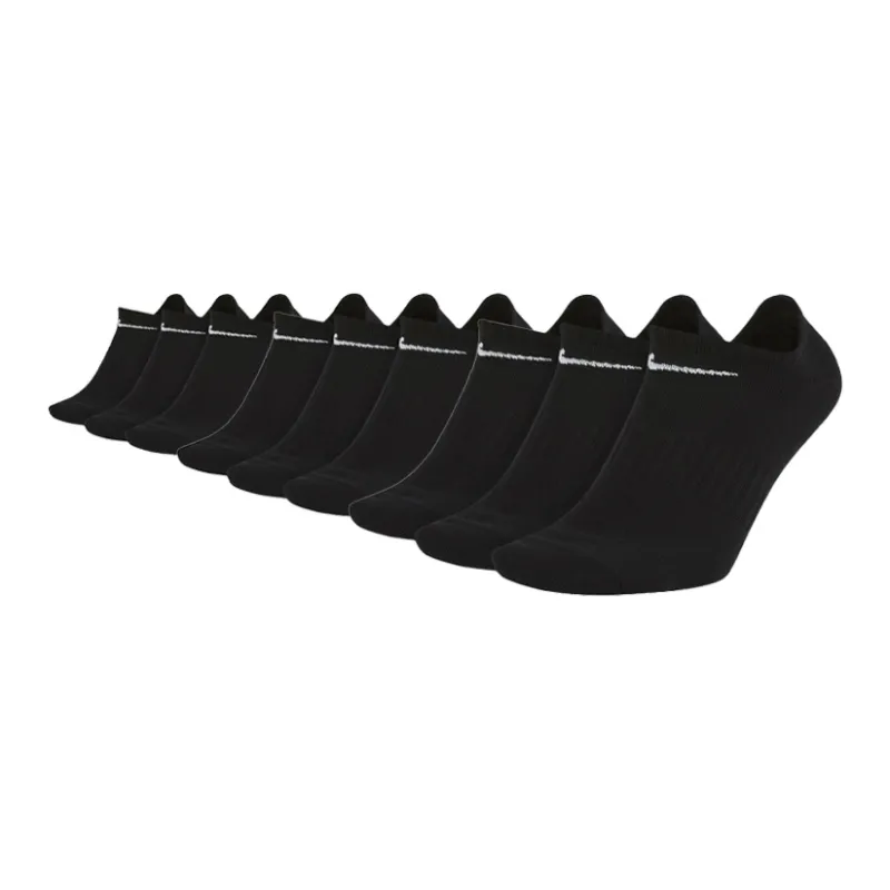 Nike Ankle Socks Unisex Combo Set 3 Pack Black-0