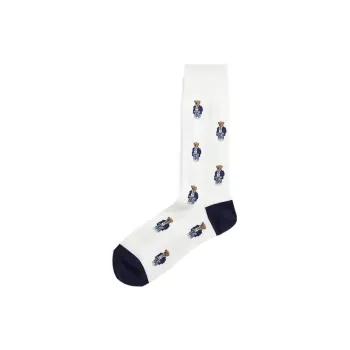 Polo Ralph Lauren Knee High Socks Men's 1 Pack White