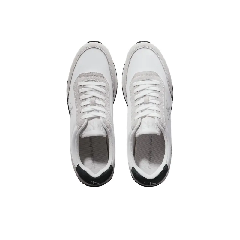 CKJ CALVIN KLEIN JEANS Low Top Casual Shoes Men's White-3