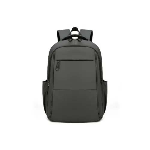 MingLu Water Repellent Membrana Dermalis Backpack Regular Men's Gray/Black