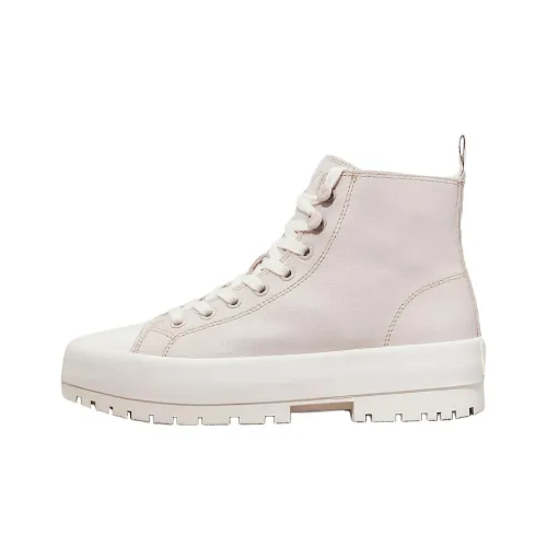 calvin grande KLEIN High-Top Casual Shoes Women's Pink
