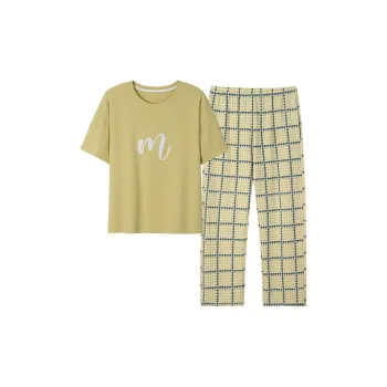 MIIOW Cool One Summer Series Pajama Set Women's Neon Yellow