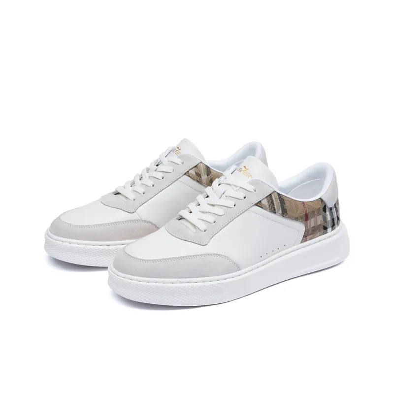 SEVEN Low Top Casual Shoes Men's White-1