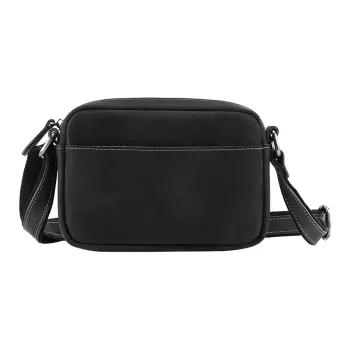 COTECi Top Grain Cow Leather Small Square Bag Shoulder Bag, Crossbody Bag Regular Unisex Black/Brown/Coffee