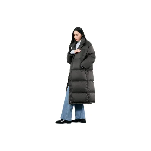 TKY SHOP Down Jackets Women's Simple Black